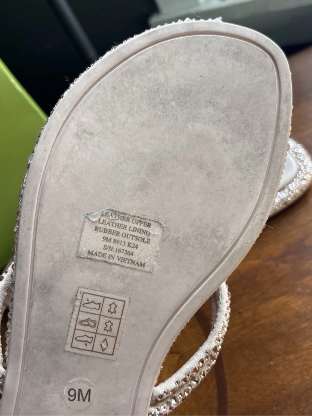 Tory Burch Miller Crystal Knotted Sandals in Rose Gold Pink 9 - Picture 8 of 12